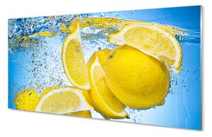 Skleněný panel Lemon ve vodě 100x50 cm