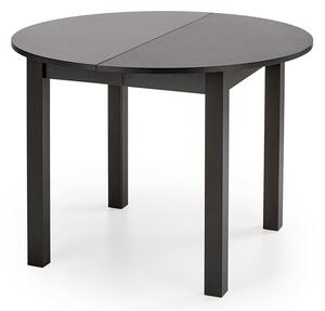 Stůl rozkládaný kulatý 102 Neryt - Černý