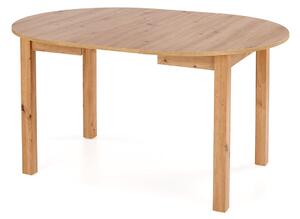 Stůl rozkládaný kulatý 102 Neryt - Dub artisan
