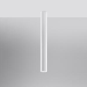 Stropní svítidlo Lagos, 1x bílé kovové stínítko, (60 cm)