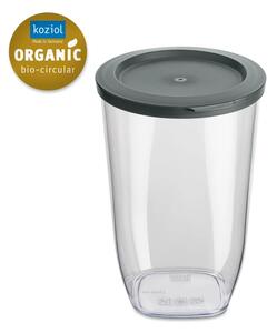 DÓZA na potraviny CONNECT DRY STORAGE M skladovací 1,5l ORGANIC KOZIOL (barva-popelavě šedá)