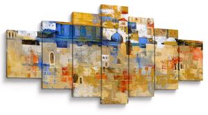 Obraz - Zeď nářků, Jeruzalém, Izrael (210x100 cm)