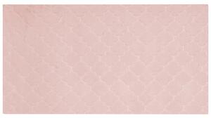 Koberec z umělé zaječí kožešiny 80 x 150 cm růžový GHARO