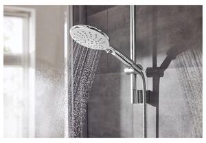 LIVARNO home Sada roztažitelné sprchové hadice a multifunkční sprchové hlavice, 2dílná, bílá (800005738)