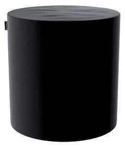 Sedák Barrel- válec pevný barva černá látka lesklé, sametová