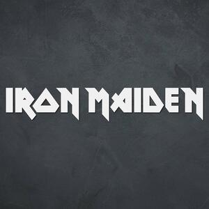 DUBLEZ | Dřevěné logo - Iron Maiden