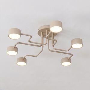 Stropní svítidlo KURAGE 6 – moka, 6× GX53, šířka 60 cm