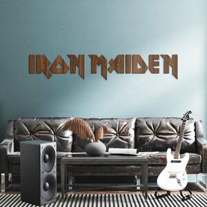DUBLEZ | Dřevěné logo - Iron Maiden