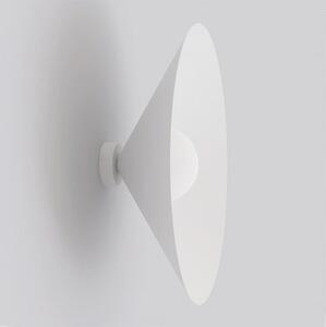 Nástěnné svítidlo MONO K1L – bílé, opálové sklo, 1× E14, šířka 50 cm