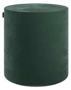 Sedák Barrel- válec pevný barva zelená látka lesklé, sametová