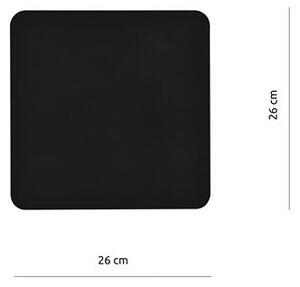 Nástěnné svítidlo FORM 1 – černé, 1× G9, šířka 26 cm