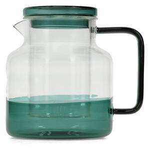 Zelená skleněná konvice na čaj 950 ml Liv – ONA