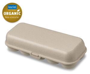 EGG box na 10 ks vajíček Písková Organic KOZIOL (barva-pouštňí písek)