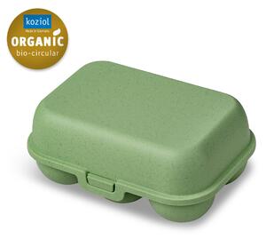EGG box na 6 ks vajíček Zelená ORGANIC KOZIOL (barva-listová zeleň)