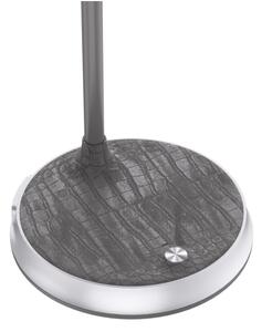 Immax 08972L - LED Stmívatelná stolní lampa FINCH LED/9W/12/230V šedá/chrom