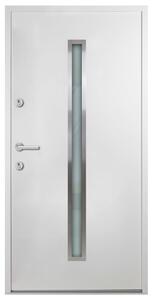 Hliníkové vchodové dveře bílé 110 x 207,5 cm