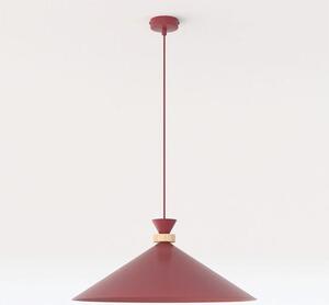 Závěsné svítidlo OLIVO 1L – vínové, 1× GX53, šířka 50 cm