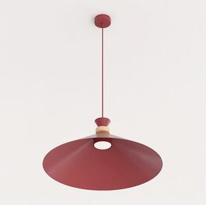 Závěsné svítidlo OLIVO 1L – vínové, 1× GX53, šířka 50 cm