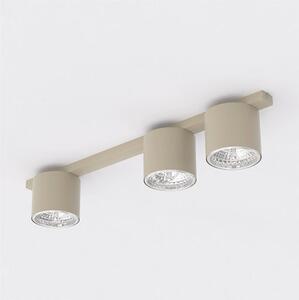 Stropní svítidlo NANO 3 – moka, 3× GU10 AR111, šířka 70 cm