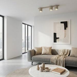 Stropní svítidlo NANO 3 – moka, 3× GU10 AR111, šířka 70 cm