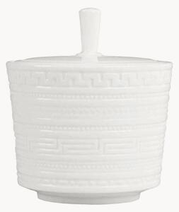 Cukřenka z kostního porcelánu Fine Bone China Intaglio