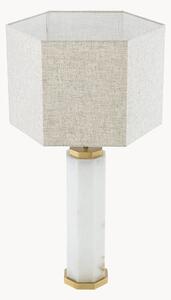 Stolní lampa z alabastru Newman