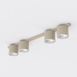 Stropní svítidlo NANO 4 – moka, 4× GU10 AR111, šířka 90 cm