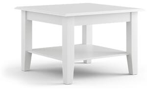Konferenční stolek malý, borovice, barva bílá, kolekce Belluno Elegante