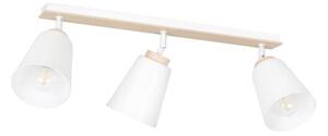 Stropní svítidlo ATLAS 3 – bílé, 3× E27, šířka 90 cm