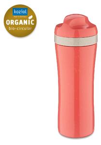 OASE láhev na vodu 425 ml Růžová ORGANIC KOZIOL (barva-přírodní korál)