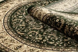 Makro Abra Oválný koberec ROYAL ADR 521 Klasický zelený Rozměr: 150x250 cm