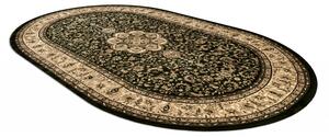 Makro Abra Oválný koberec ROYAL ADR 521 Klasický zelený Rozměr: 150x250 cm
