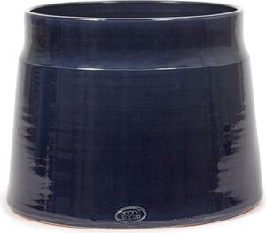 Serax B9120015 Obal na květináč Glazed Shades, 36 cm, tmavě modrý