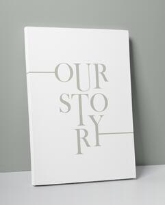 Plakát / Obraz Story Pololesklý saténový papír A4 - 21 x 29,7 cm