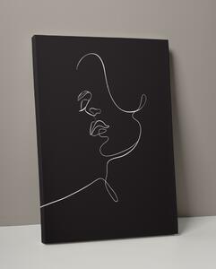 Plakát / Obraz Tvář Pololesklý saténový papír 30 x 40 cm