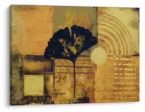 Obraz - List ginkgo (70x50 cm)