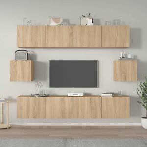 6dílný set TV skříněk dub sonoma kompozitní dřevo 3114360