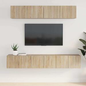 5dílný set TV skříněk dub sonoma kompozitní dřevo 3114424