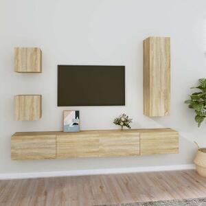 5dílný set TV skříněk dub sonoma kompozitní dřevo 3114448