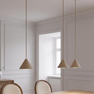 Závěsné svítidlo ELIT 3 – moka, 3× GX53, šířka 70 cm