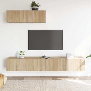 3dílný set TV skříněk dub sonoma kompozitní dřevo 3114480