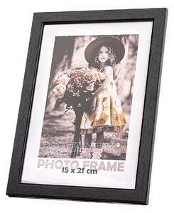 FANDY Dřevěný rámeček Style 15x21 4 černý