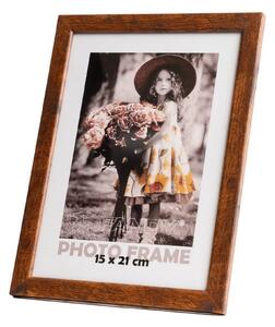 FANDY Dřevěný rámeček Style 15x21 2 hnědý