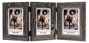 FANDY Fotorámeček Narvik 10x15/3 2 šedohnědý