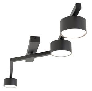 Stropní svítidlo SKAN 3 – černé, 3× GX53, šířka 100 cm