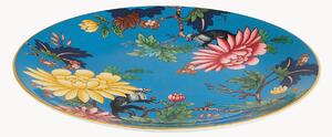 Snídaňový talíř z kostního porcelánu Fine Bone China Wonderlust Sapphire Garden