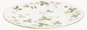 Snídaňový talíř z kostního porcelánu Fine Bone China Wild Strawberry