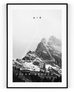Plakát / Obraz Air 61 x 91,5 cm Pololesklý saténový papír Bez okraje