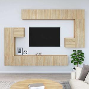 Nástěnná TV skříňka dub sonoma kompozitní dřevo 3114592