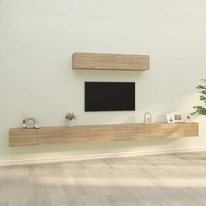 6dílný set TV skříněk dub sonoma kompozitní dřevo 3114608